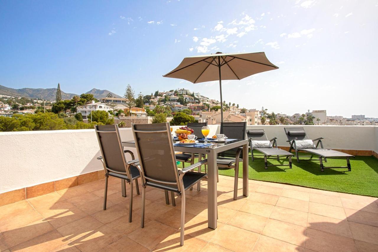 Atico Frente Al Mar - Vistas, Piscina, Terrazas, Parking! Apartment Benalmadena Ngoại thất bức ảnh
